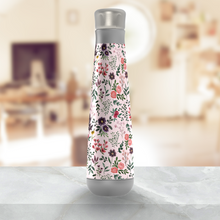 Load image into Gallery viewer, Bright Watercolor Flower - Pink - Peristyle Water Bottle