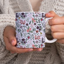 Load image into Gallery viewer, Bright Watercolor Flower - Purple - Mug