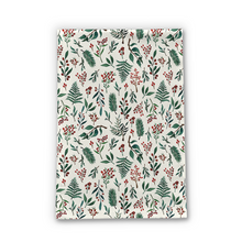 Load image into Gallery viewer, Christmas Berries Tea Towel