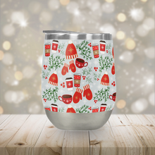 Load image into Gallery viewer, Coffee and Mittens Stemless Wine Tumbler