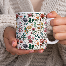 Load image into Gallery viewer, Colorful Watercolor Flowers - Mug
