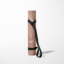 Load image into Gallery viewer, Copper Magnolia Yoga Mat