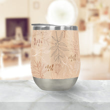 Load image into Gallery viewer, Desert Leaf Pattern Stemless Wine Tumblers