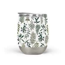 Load image into Gallery viewer, Fern Watercolor Stemless Wine Tumbler