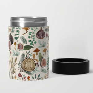 Figs, Mushrooms, and Leaves Can Cooler
