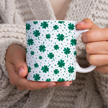 Load image into Gallery viewer, Four Leaf Clover St. Patrick's Day Pattern - Mug