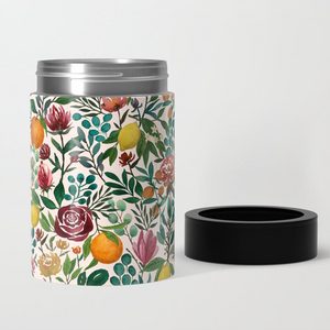 Fruit and Flowers Can Cooler