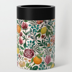Fruit and Flowers Can Cooler