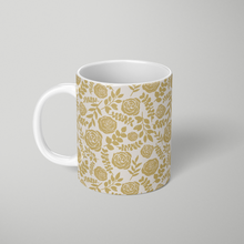Load image into Gallery viewer, Gold Floral Pattern - Mug