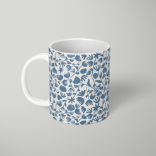 Load image into Gallery viewer, Light Blue Floral Pattern - Mug