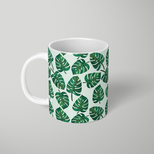 Load image into Gallery viewer, Monstera Watercolor Pattern - Mug