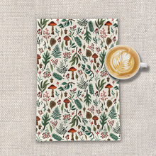 Load image into Gallery viewer, Mushroom Forest Tea Towel