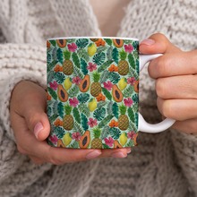 Load image into Gallery viewer, Pineapple and Papaya Pattern - Mug