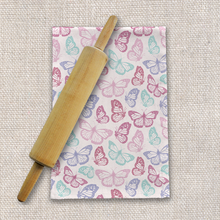 Load image into Gallery viewer, Pink Butterfly Tea Towels
