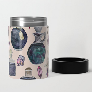Potions Pattern Can Cooler/Koozie