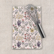 Load image into Gallery viewer, Spring Botanical Tea Towel