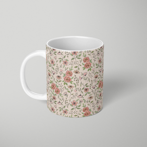 Spring Floral Pattern - Mug