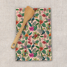 Load image into Gallery viewer, Tropical Bird Tea Towel