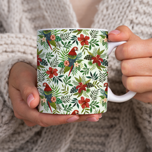 Load image into Gallery viewer, Tropical Parrot Pattern - Mug