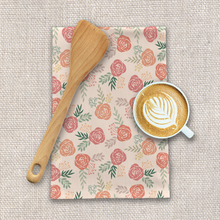 Load image into Gallery viewer, Warm Floral Pattern Tea Towels