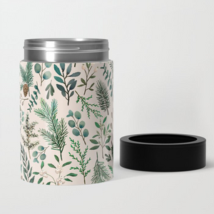 Winter Eucalyptus and Berry Can Cooler