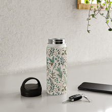 Load image into Gallery viewer, Winter Eucalyptus and Berry Handle Lid Water Bottle