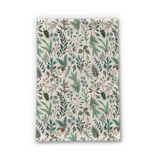 Load image into Gallery viewer, Winter Eucalyptus and Berry Tea Towel