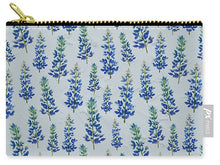 Load image into Gallery viewer, Blue Bonnets - Carry-All Pouch