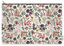 Load image into Gallery viewer, Bright Watercolor Flower - Carry-All Pouch