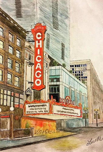 Chicago Theatre - Art Print