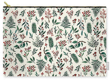 Load image into Gallery viewer, Christmas Berries Pattern - Carry-All Pouch