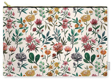 Load image into Gallery viewer, Colorful Watercolor Flowers - Carry-All Pouch