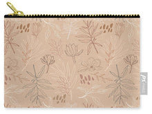 Load image into Gallery viewer, Desert Leaf Pattern - Carry-All Pouch