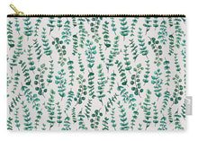 Load image into Gallery viewer, Eucalyptus Watercolor Pattern - Carry-All Pouch