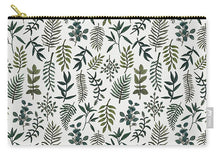 Load image into Gallery viewer, Fern Watercolor Pattern - Carry-All Pouch
