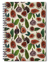 Load image into Gallery viewer, Fig Pattern - Spiral Notebook