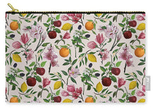 Load image into Gallery viewer, Fruit and Flower Blossoms Pattern - Carry-All Pouch
