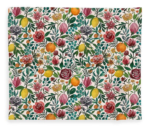 Fruit and Flowers - Blanket