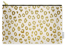 Load image into Gallery viewer, Gold Leopard Print - Carry-All Pouch