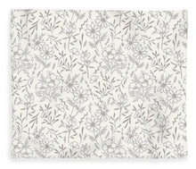 Load image into Gallery viewer, Ivory Flower Pattern - Blanket