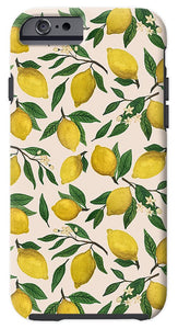 Lemon Blossom Pattern - Phone Case