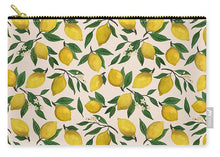 Load image into Gallery viewer, Lemon Blossom Pattern - Carry-All Pouch