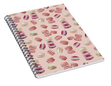 Load image into Gallery viewer, Macaron Pattern - Spiral Notebook