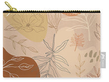 Load image into Gallery viewer, Orange Abstract Desert Pattern - Carry-All Pouch
