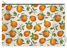 Load image into Gallery viewer, Orange Blossom Pattern - Carry-All Pouch