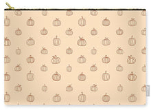 Load image into Gallery viewer, Orange Pumpkin Pattern - Carry-All Pouch