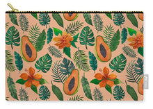 Load image into Gallery viewer, Papaya Pattern - Carry-All Pouch