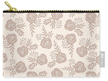 Load image into Gallery viewer, Pastel Floral Pattern - Carry-All Pouch