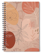 Load image into Gallery viewer, Pink Abstract Desert Pattern - Spiral Notebook