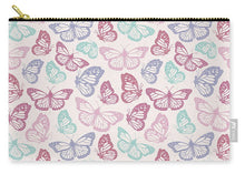 Load image into Gallery viewer, Pink Butterfly Pattern - Carry-All Pouch